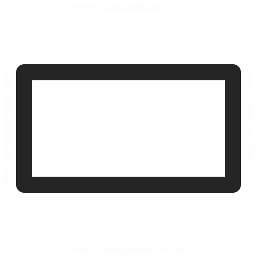 512x512 Shape Rectangle Icon Iconexperience
