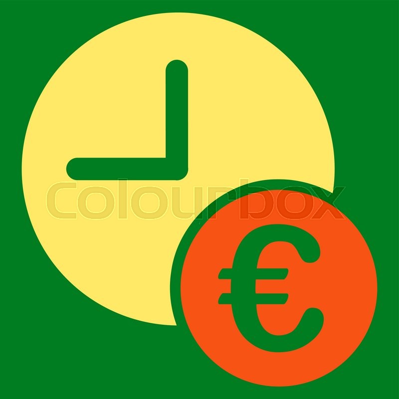 800x800 Euro Recurring Payments Vector Icon Stock Vector Colourbox