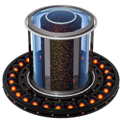 500x500 Recycle Bin Orange Full Icons, Free Icons In Black And Orange