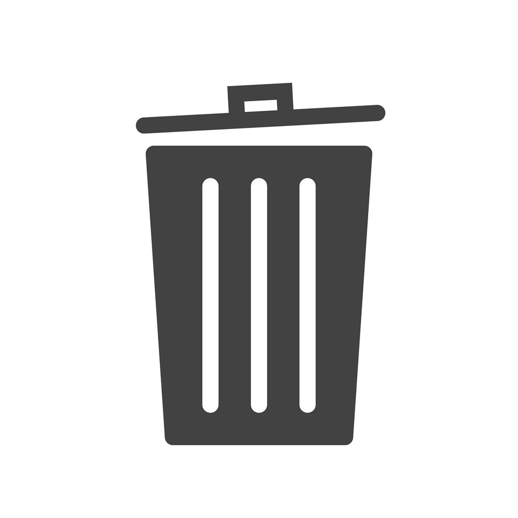 1024x1024 Recycle Bin Glyph Icon