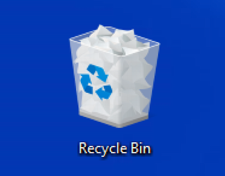 320x250 Restore Missing Recycle Bin In Windows