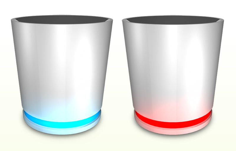 800x512 Recycle Bin White Png