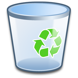 256x256 System Recycle Bin Empty Icon Refresh Cl Iconset