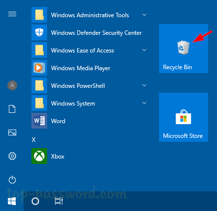 442x430 Ways To Open Recycle Bin In Windows Password Recovery
