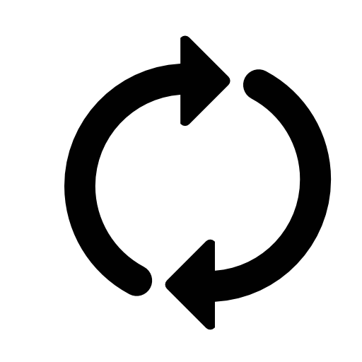512x512 Recycle Arrows Icon