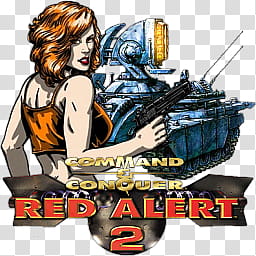 256x256 Red Alert Tanya Icon, Command Conquer Red Alert Transparent