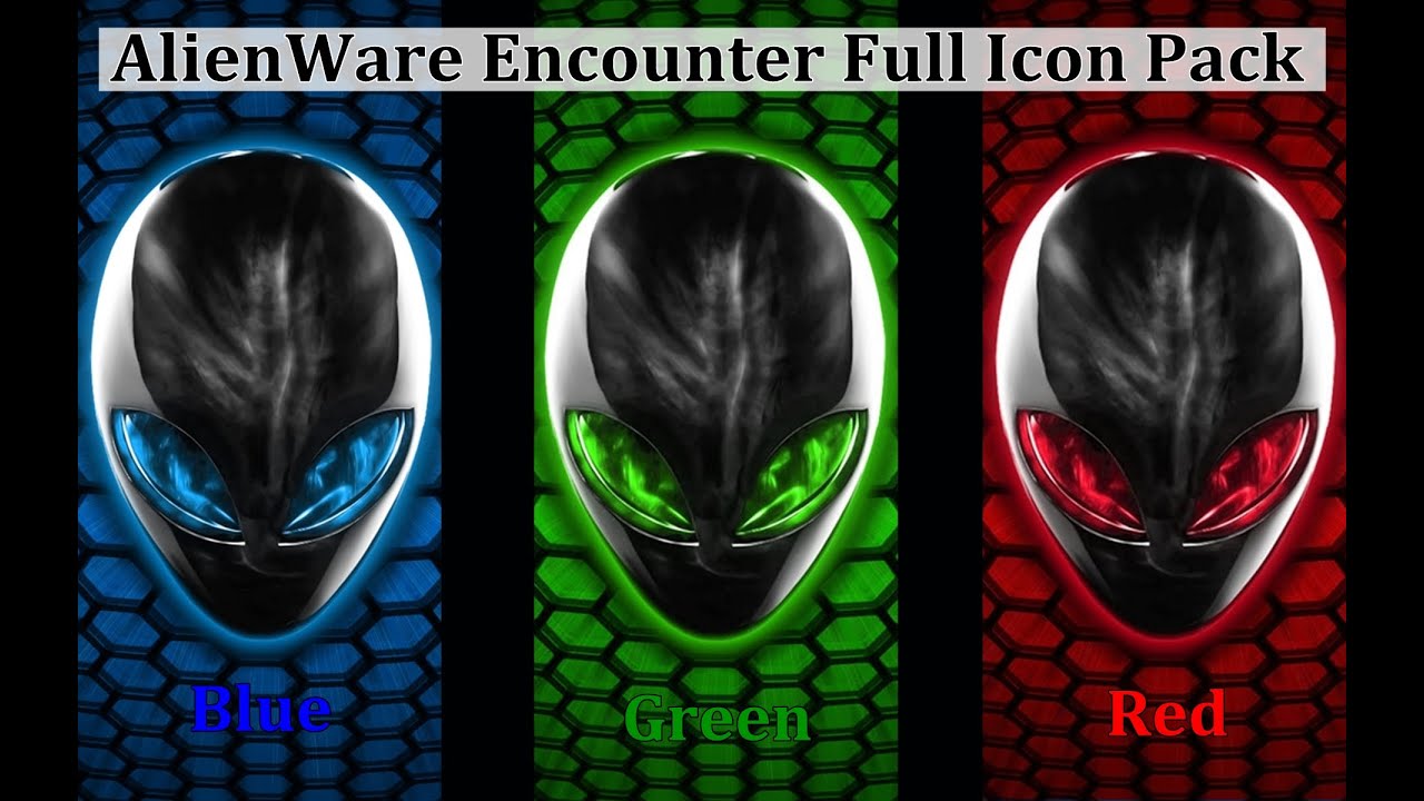 alienware invader icon pack