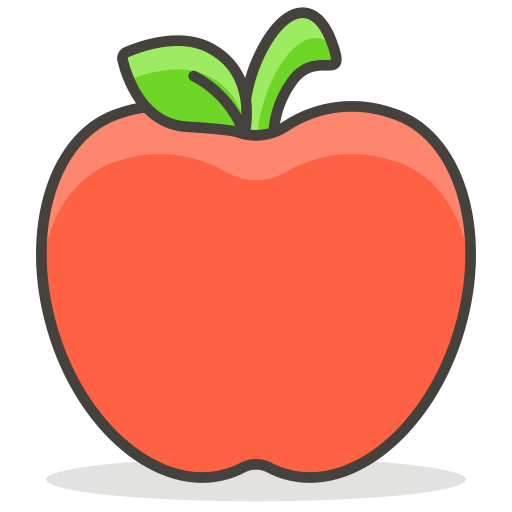 512x512 Red, Apple Icon Free Of Free Vector Emoji