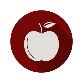 350x350 You Searched For Red Apple Icon In Flat Long Shadow Design