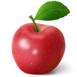 256x256 Red Apple Icon Iconshow