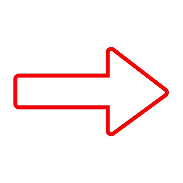 715x715 Red Arrow Line Icon Png Image Free Download