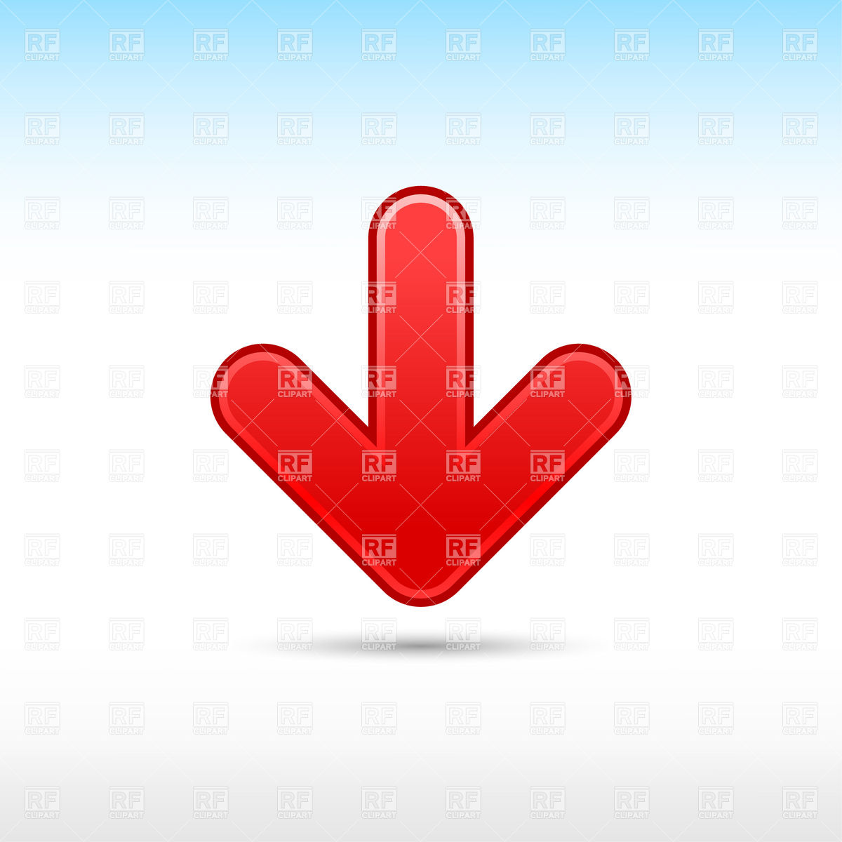 1200x1200 Simple Download Icon