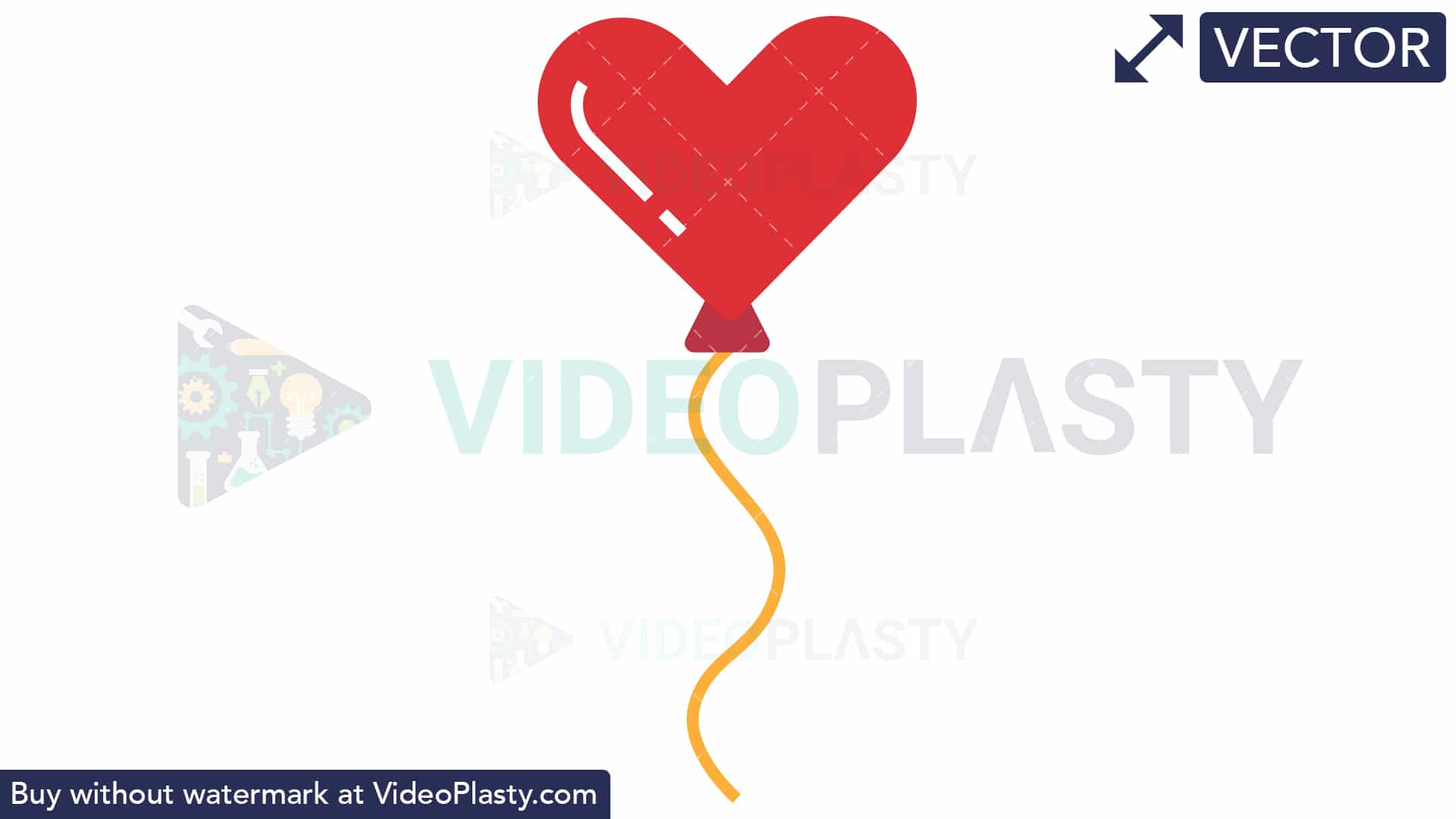 1920x1080 Heart Baloon