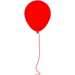 256x256 Red Balloon Icon