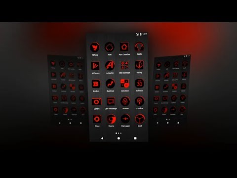 480x360 Black And Red Icon Pack Free For Mobile And Tablet Devices