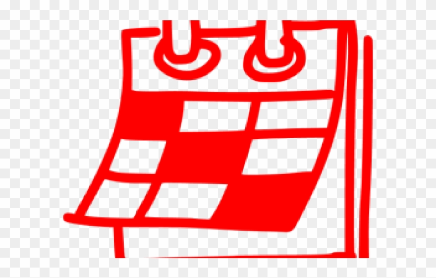 880x561 Calendar Icons Red