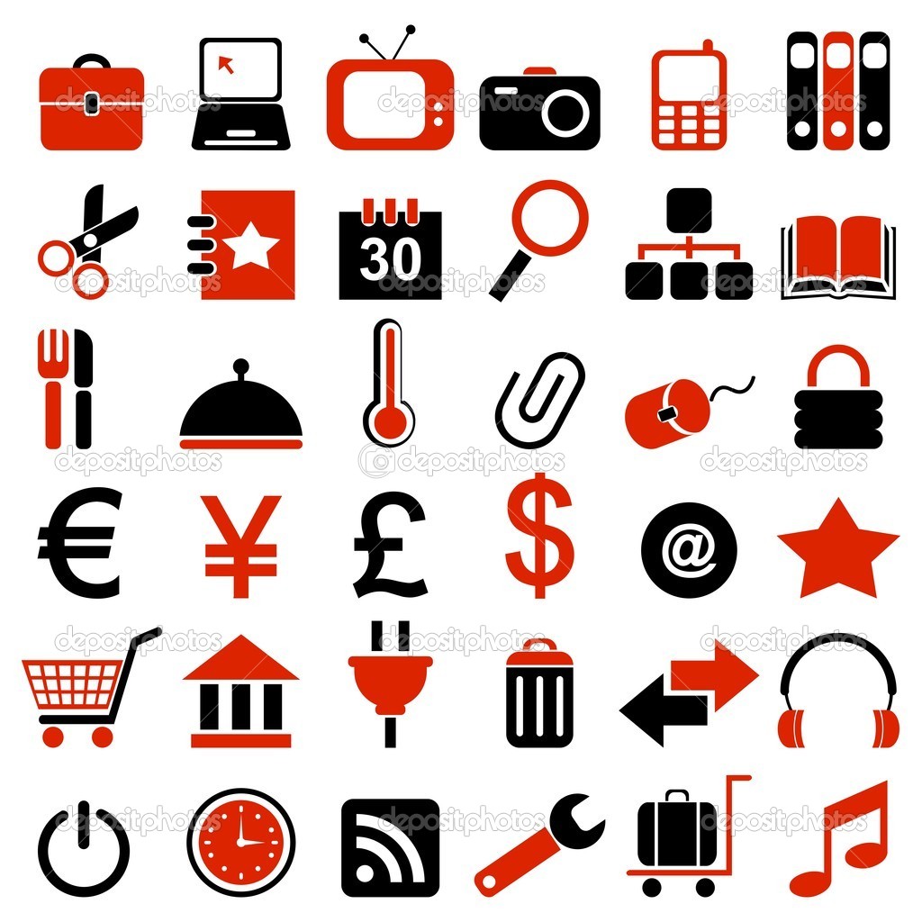 1024x1024 Red And Black Facebook Icon Images