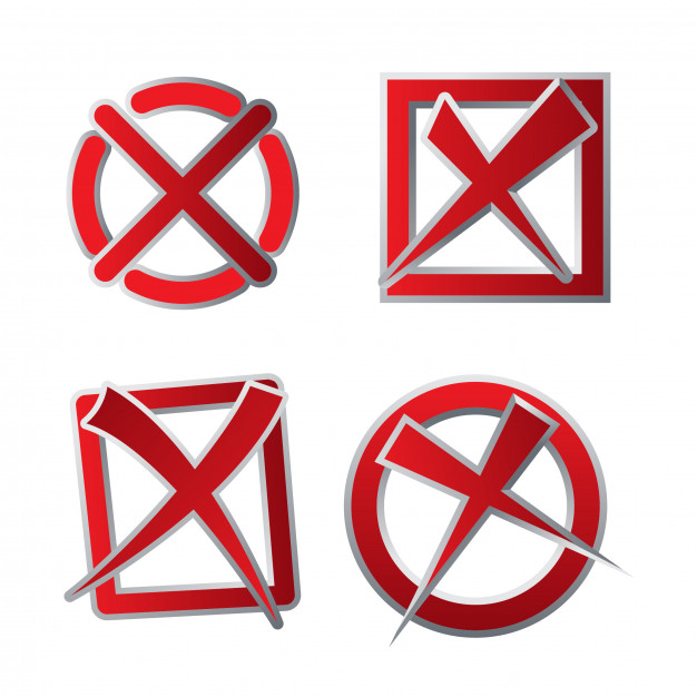 Red Colored Declined Check Box Icon Set Vector Premium Download 626x626 Red Colored Declined Check Box Icon Set Vector Premium Download