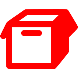 Red Empty Box Icon 256x256 Red Empty Box Icon