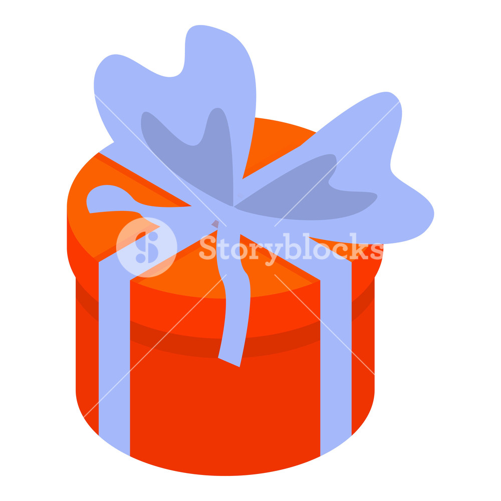 Round Red Gift Box Icon Isometric Of Round Red Gift Box Icon 1000x1000 Round Red Gift Box Icon Isometric Of Round Red Gift Box Icon