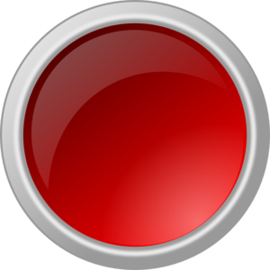 300x300 Glossy Red Button Png, Clip Art For Web