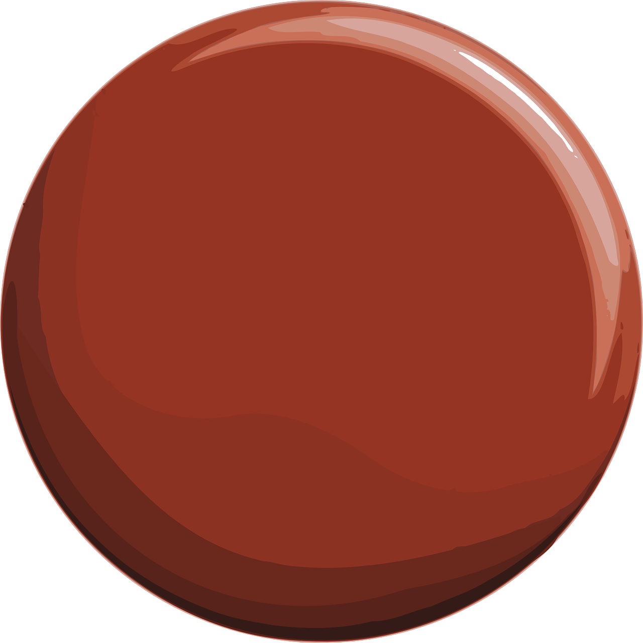1280x1280 Red, Button, Circle, Round, Icon