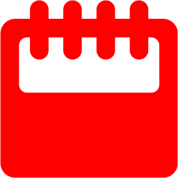 256x256 Red Calendar Icon