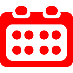 256x256 Red Calendar Icon