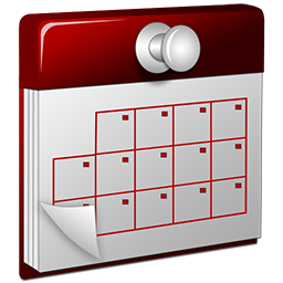 256x256 Calendar Red Icon Download Corporate Dock Icons Iconspedia