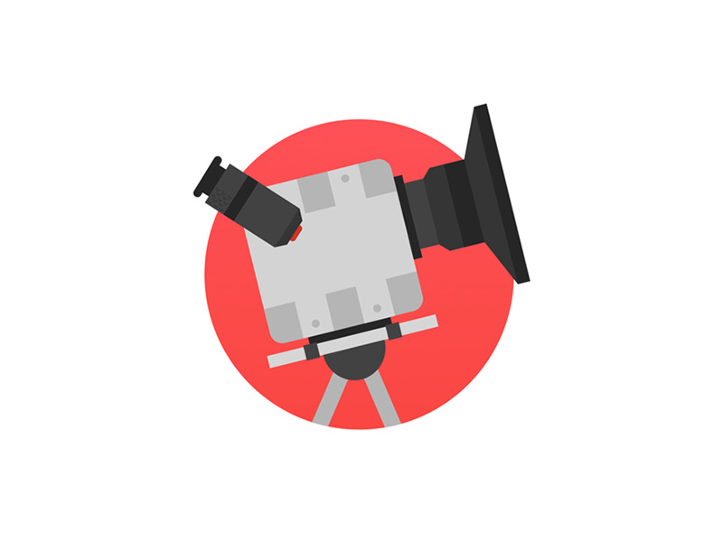 Red Camera Icon 800x600 Red Camera Icon