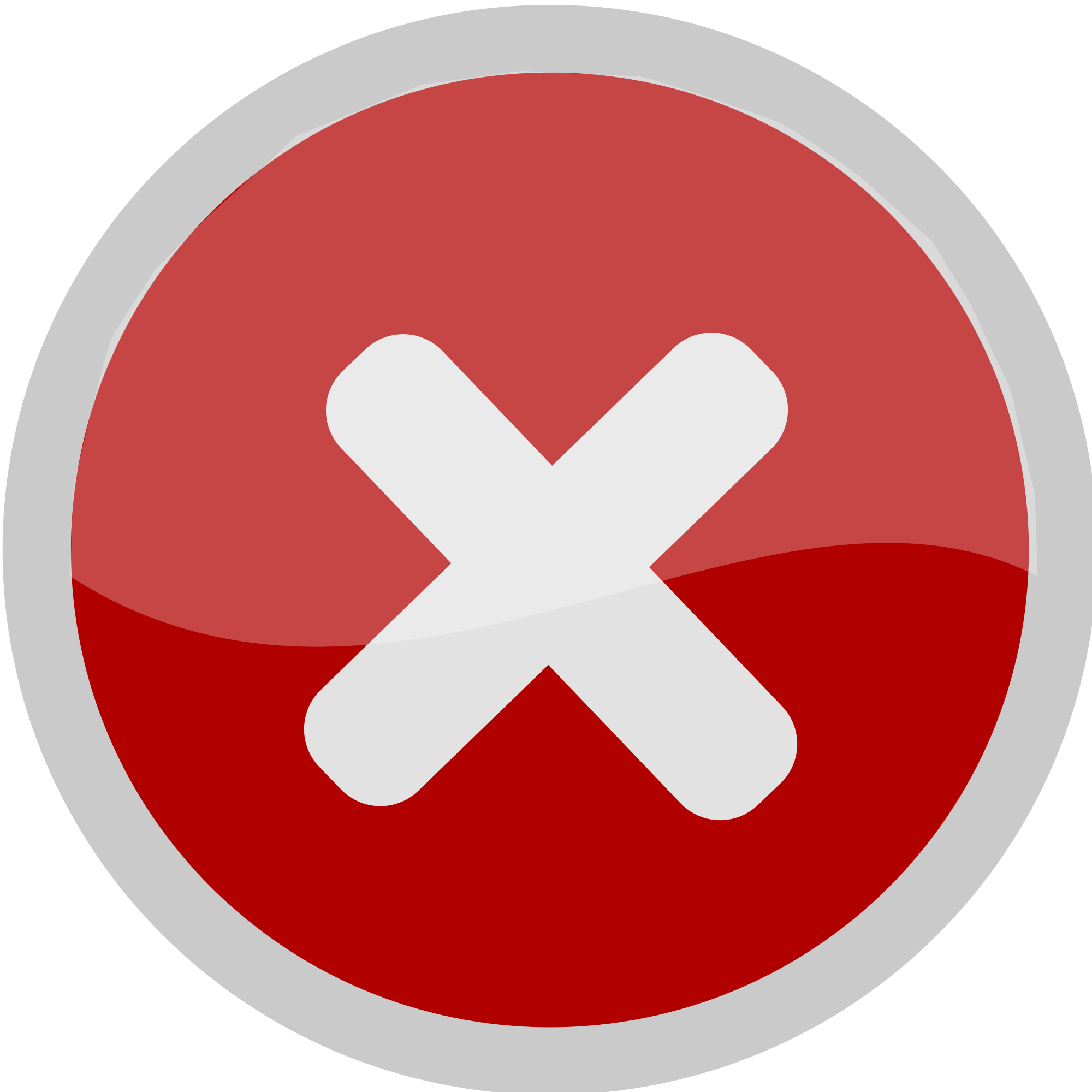 2000x2000 White With Red Circle X Logo