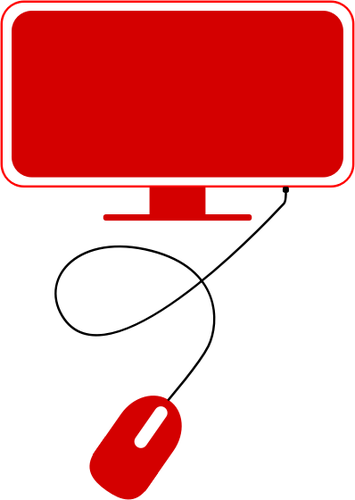 Red Computer Icon