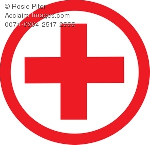 300x290 Clipart Illustration Of A Red Cross