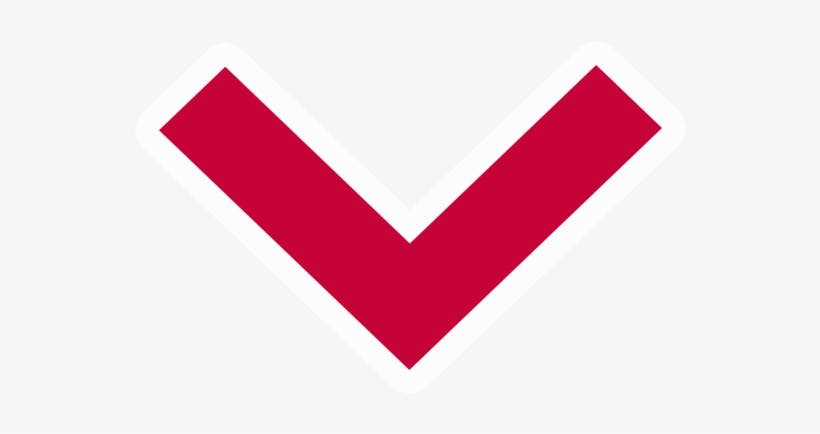 820x434 Red Down Arrow Icon Png