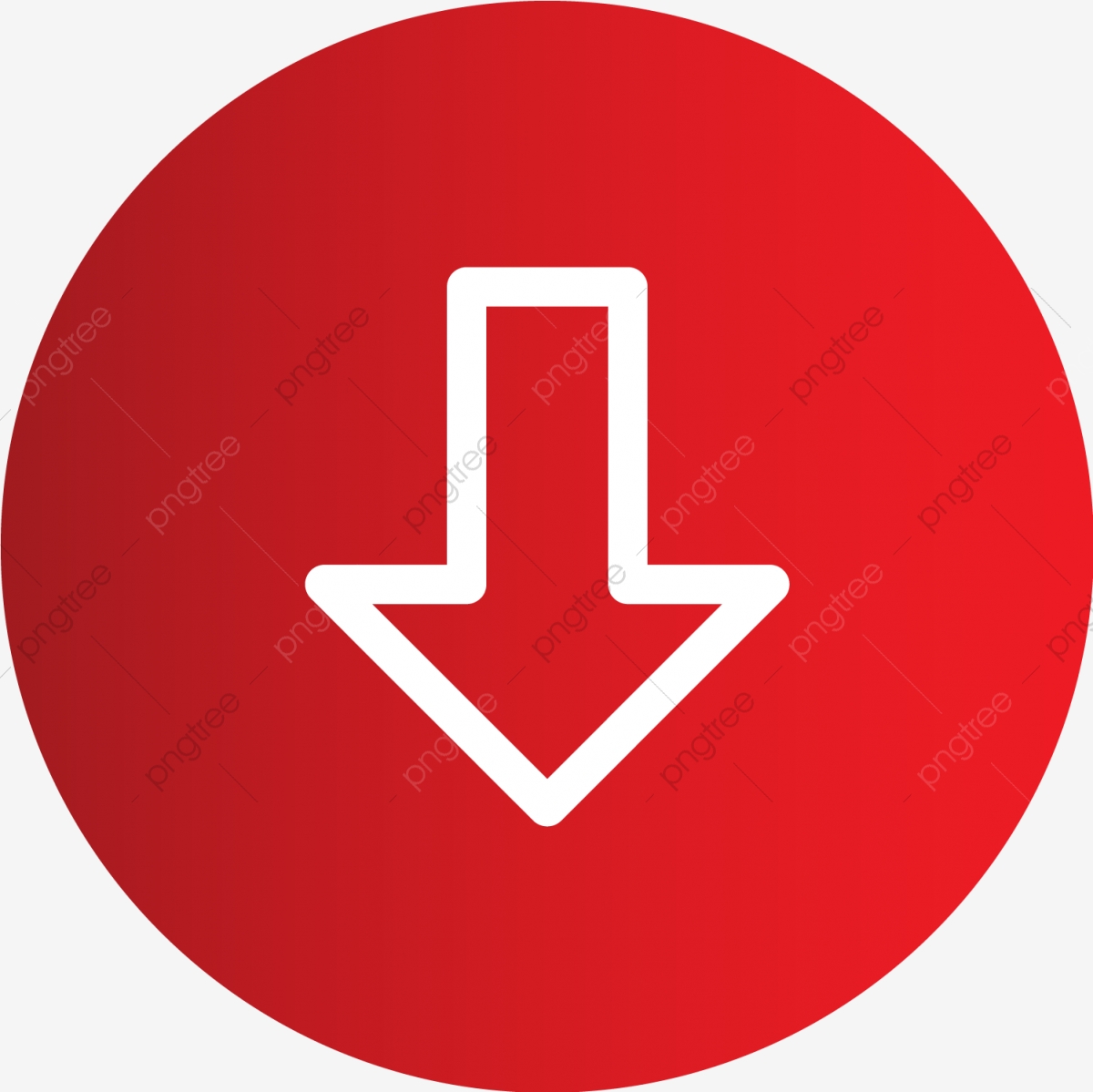 1200x1199 Vector Down Arrow Icon, Arrow, Arrow Down, Arrows Png And Vector