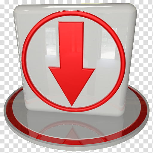 512x512 White And Red Icons Set Red, Red Down Arrow Icon Transparent