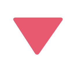 256x256 Down, Button, Red, Back, Arrow Icon Of Flat Style
