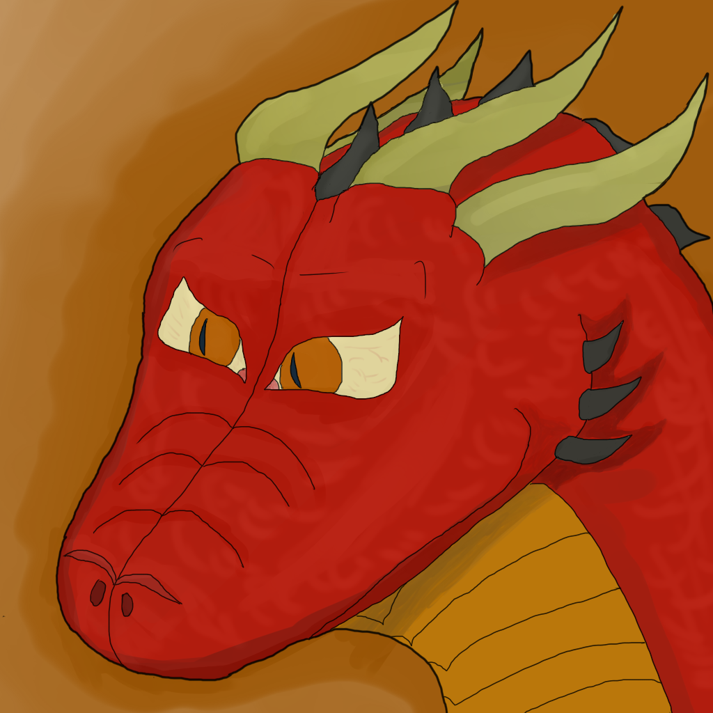 1024x1024 Red Dragon Icon