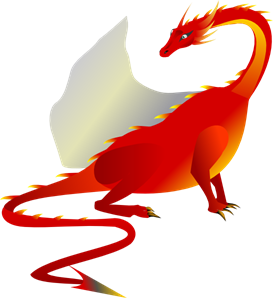 273x298 Red Dragon Png, Clip Art For Web