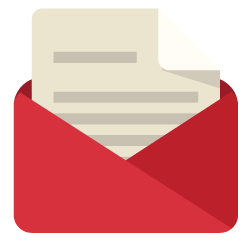 250x250 Email Icon Red Hotel Albert Ii
