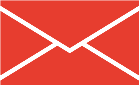 469x290 Hd Red Email Logo Icon Images Icons Free Black