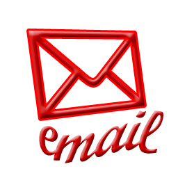 256x256 Red Email Logo Icon Images