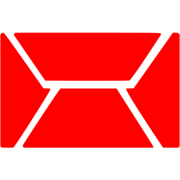 256x256 Red Email Logo