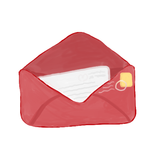 512x512 Red Envelope Drawing Icon, Png Clipart Image
