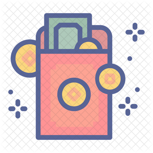 512x512 Red Envelope Icon Of Colored Outline Style