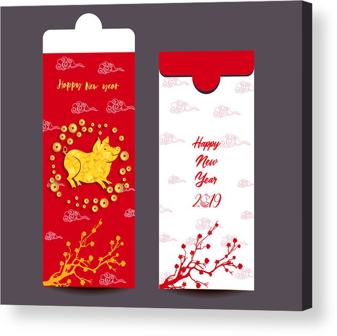 665x664 Chinese New Year Red Envelope Flat Icon, Year Of The Pig