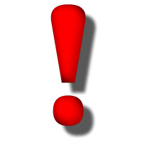 200x200 Fileexclamation Mark Red