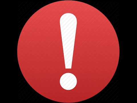 480x360 Red Exclamation Mark Icon