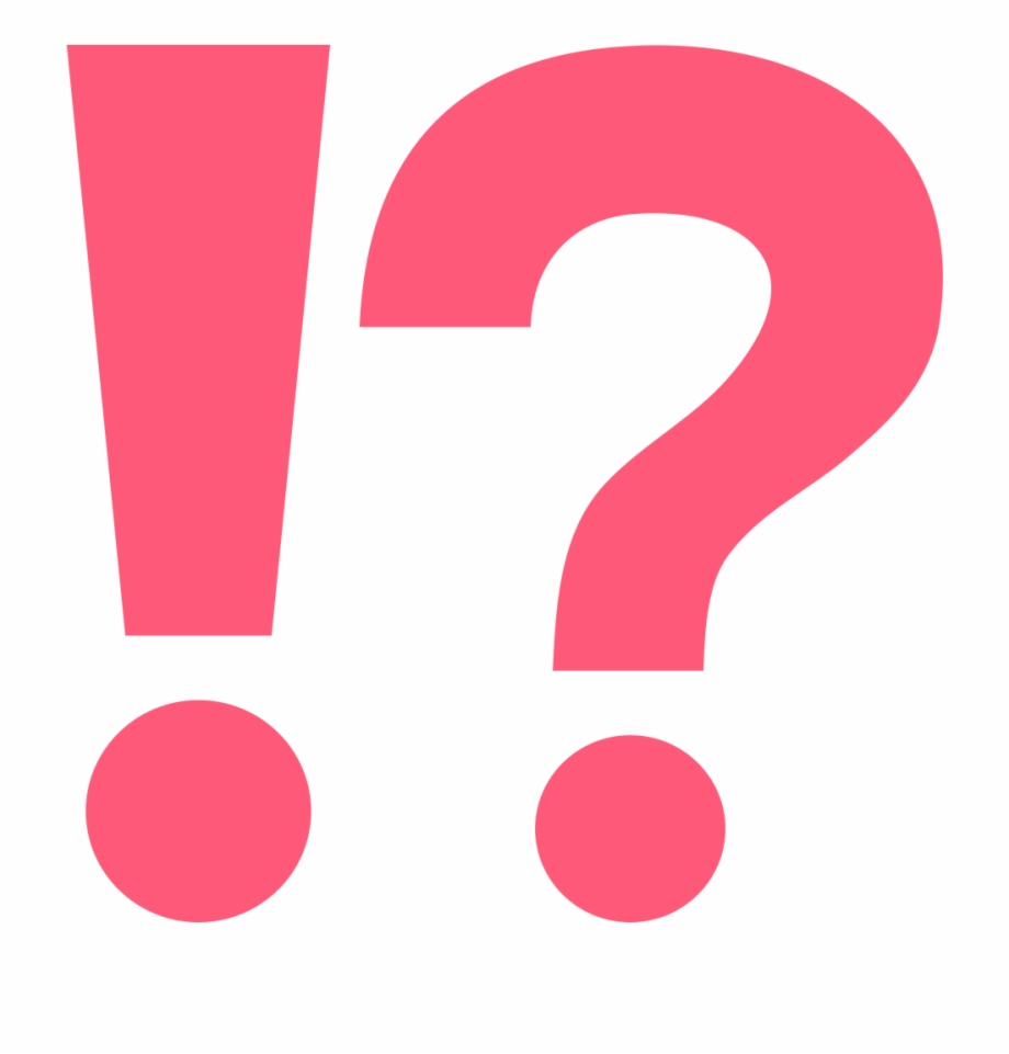 Emoji Exclamation Interrobang Symbol 920x961 Emoji Exclamation Interrobang Symbol