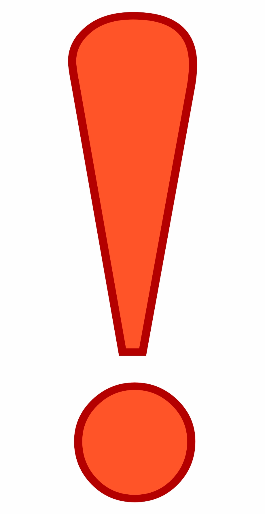 Red Exclamation Point Icon at Vectorified.com | Collection of Red ...